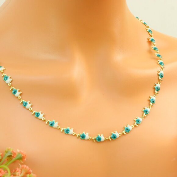 "New Beautiful Design Necklace Chain for Women/Girls, Gift, N661 - Picture 3 of 15